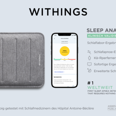 Revolutionieren Sie Ihren Schlaf: Withings Sleep Analyzer im Test